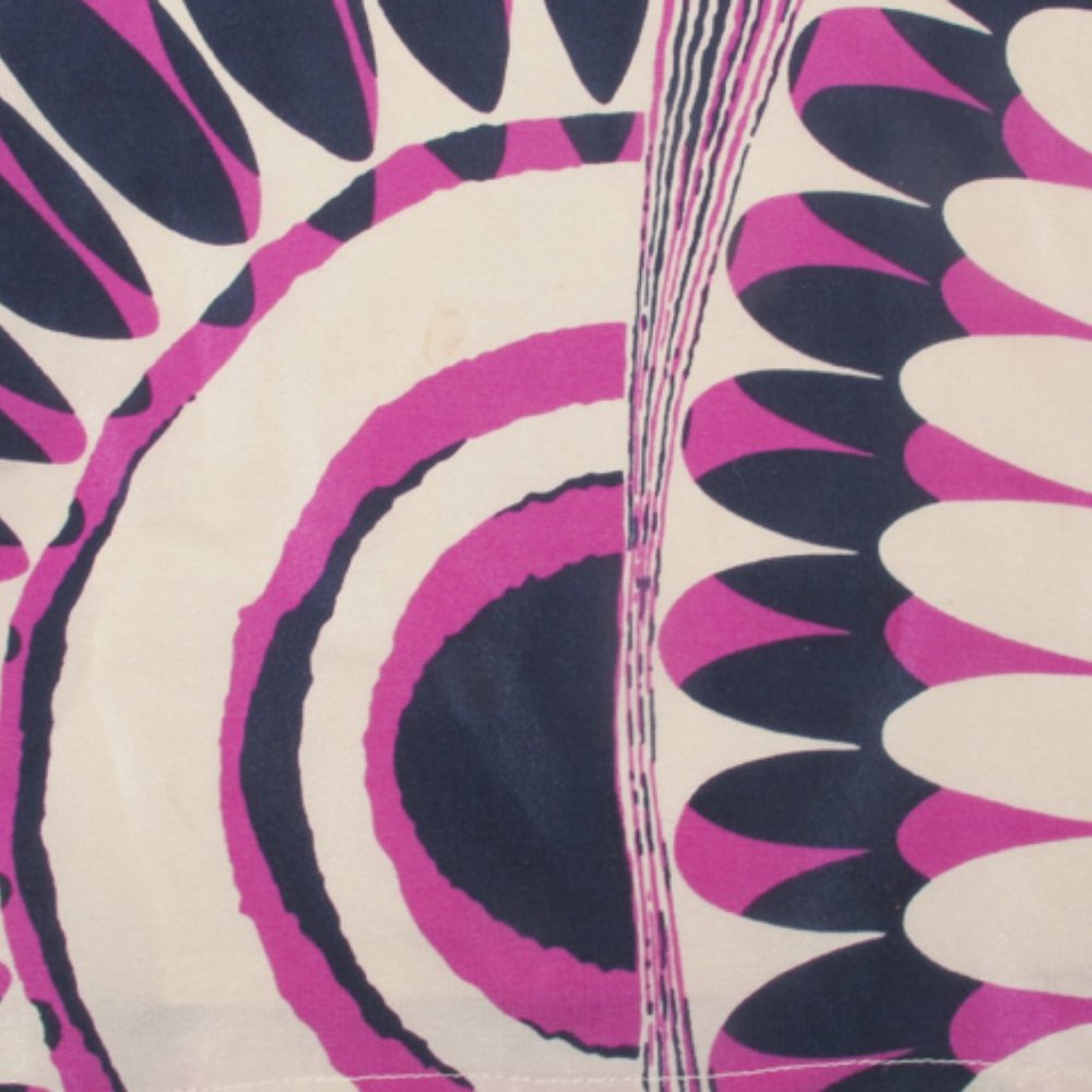 LAST CHANCE Nanette Lepore SILK Printed Mod Dress - Picture 9 of 10